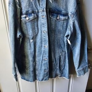 Maurices Light Blue Denim Jacket